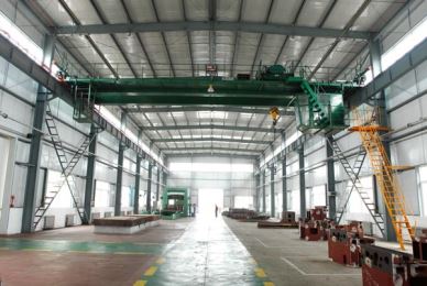 QD Электрический двухбарабанный мостовой кран 10 тонн