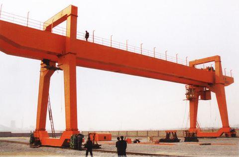 Тяжелый грузовой автомобиль с двойным лучом Gantry Grapple Crane