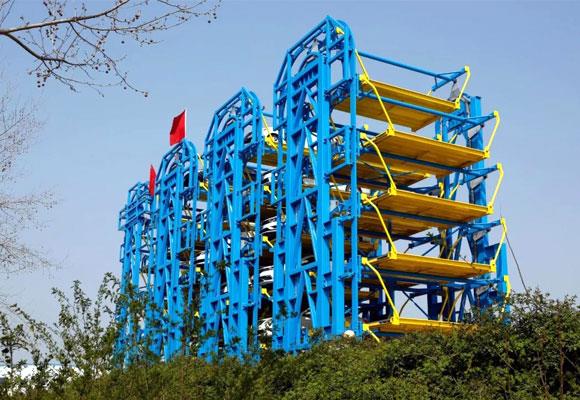 Вертикальная система парковки автомобилей